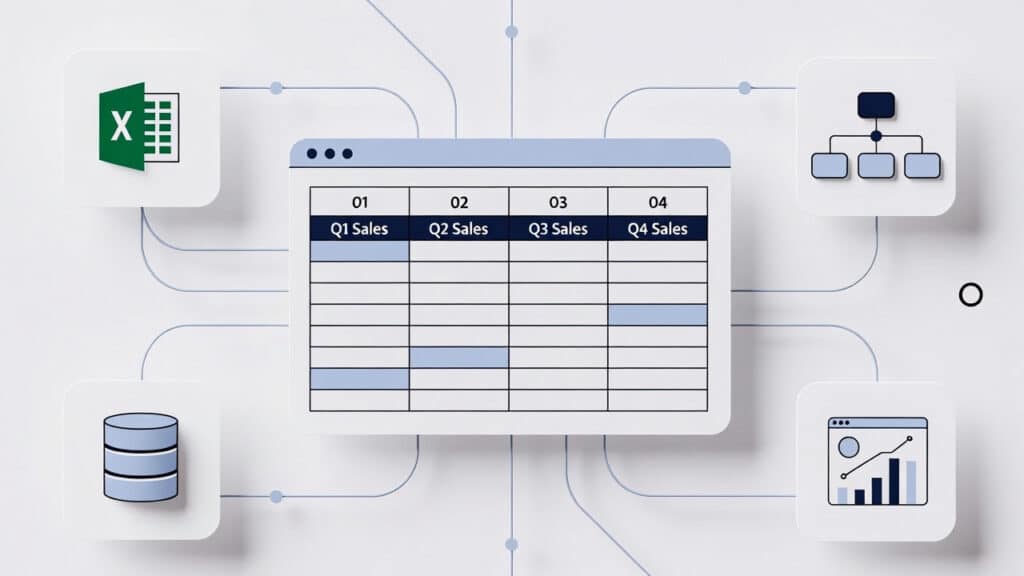 Excel intégré aux processus métier d’une PME, sécurisé et connecté au système d’information pour préserver l’expertise métier