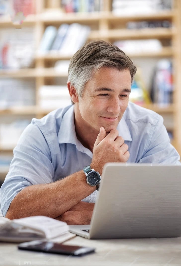 User discovering GT UX