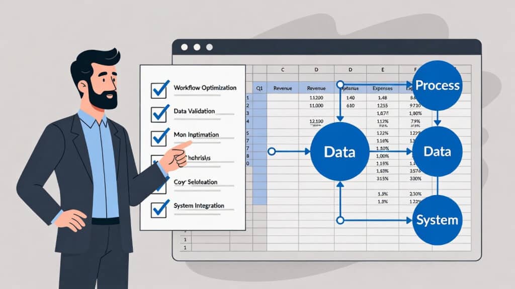 Check-list dirigeant pour sécuriser Excel dans les processus métier d’une PME